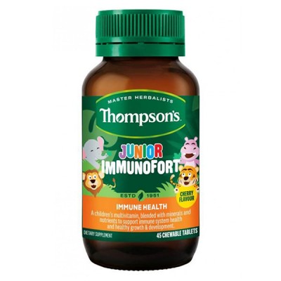 THOMPSON'S 汤普森 儿童免疫片 45片